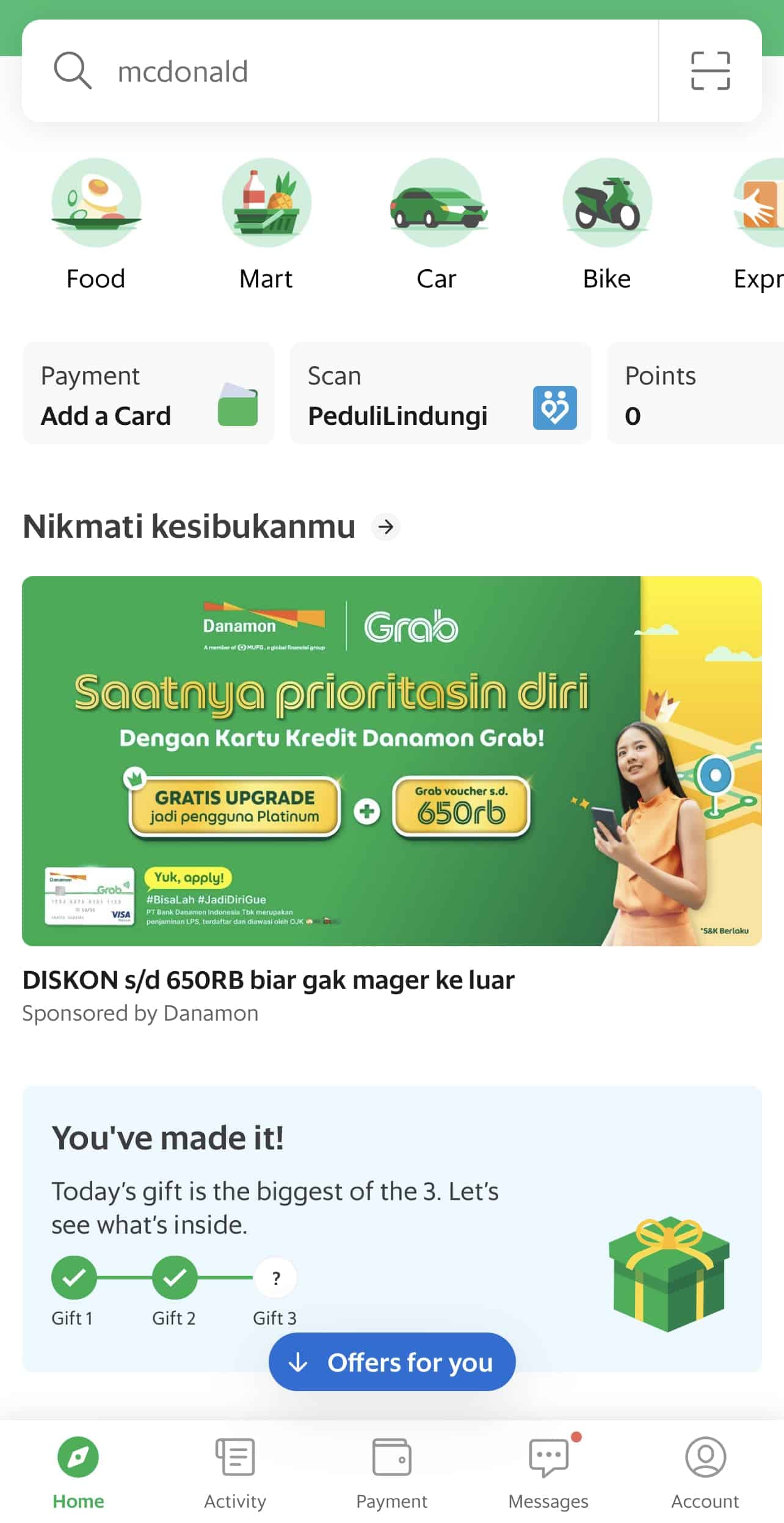 Screenshot - Ready to Use Your Grab App